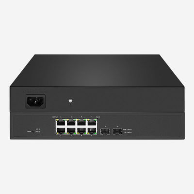 8-Port Gigabit PoE Network Switch With Link Aggregation QoS And Internal Power Supply