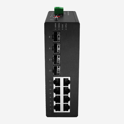 24Gbps Gigabit 8 Port Industrial Layer 2+ Switch, Support DIN-Rail Mount For Seamless Network Integration
