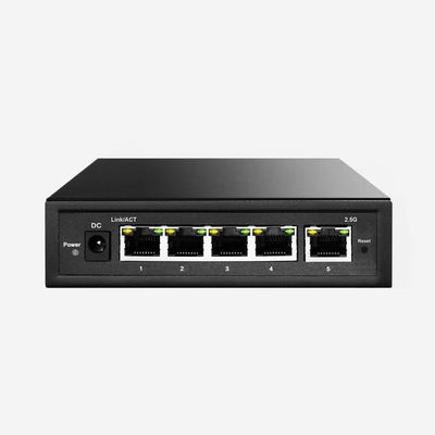 Layer 2 Managed 2.5 Gb POE Switch 90w 5 2.5G 10/100/1000/2500BASE-TX RJ45 Ports