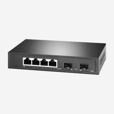 Unmanaged 10/100/1000M Gigabit Ethernet Switch Fanless Cooling For Business Networks