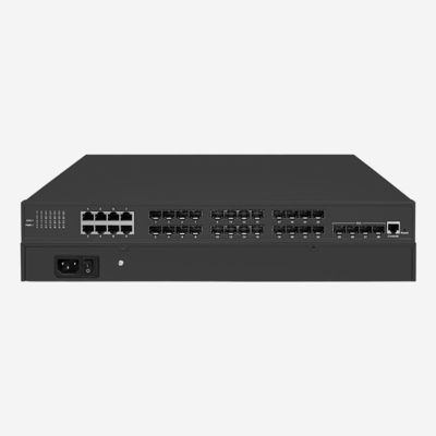 8G Combo And 16 Giga SFP, 4 SFP+ 10GB Layer 3 Switch / QoS Sì, gestire in modo efficiente la rete