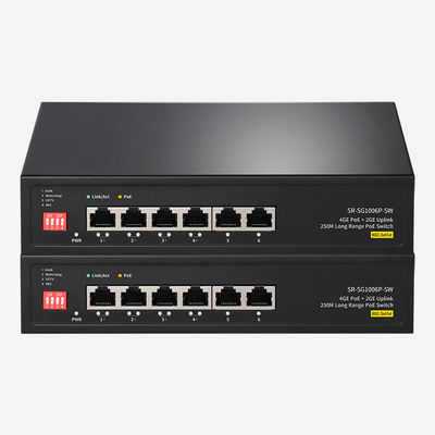 DIP Switch 6 porte Gigabit Unmanaged Switch 12Gbps Capacità di commutazione Ideale per le esigenze di ricerca B2B